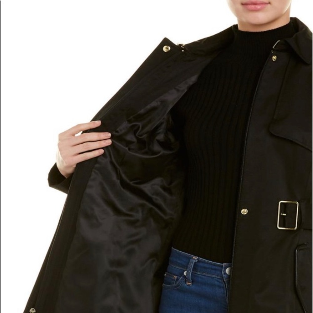 Cole Haan Classic Double-breasted trench coat - Picture 3 of 3